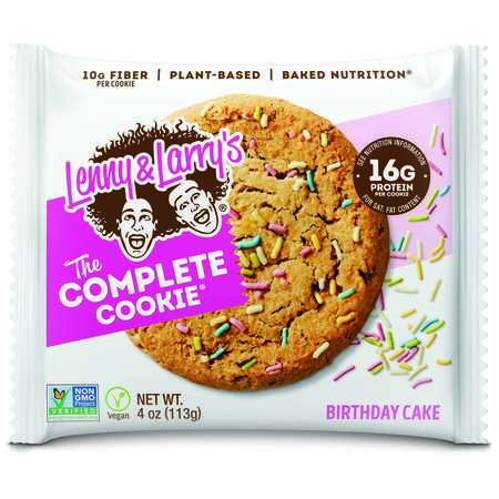 Lenny & Larrys Birthday Cake Complete Cookie 4 oz., PK72 83536